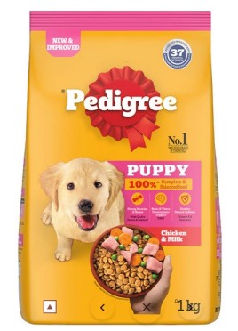 Pedigree Chicken And Milk Puppy 1 Kg Dog Food